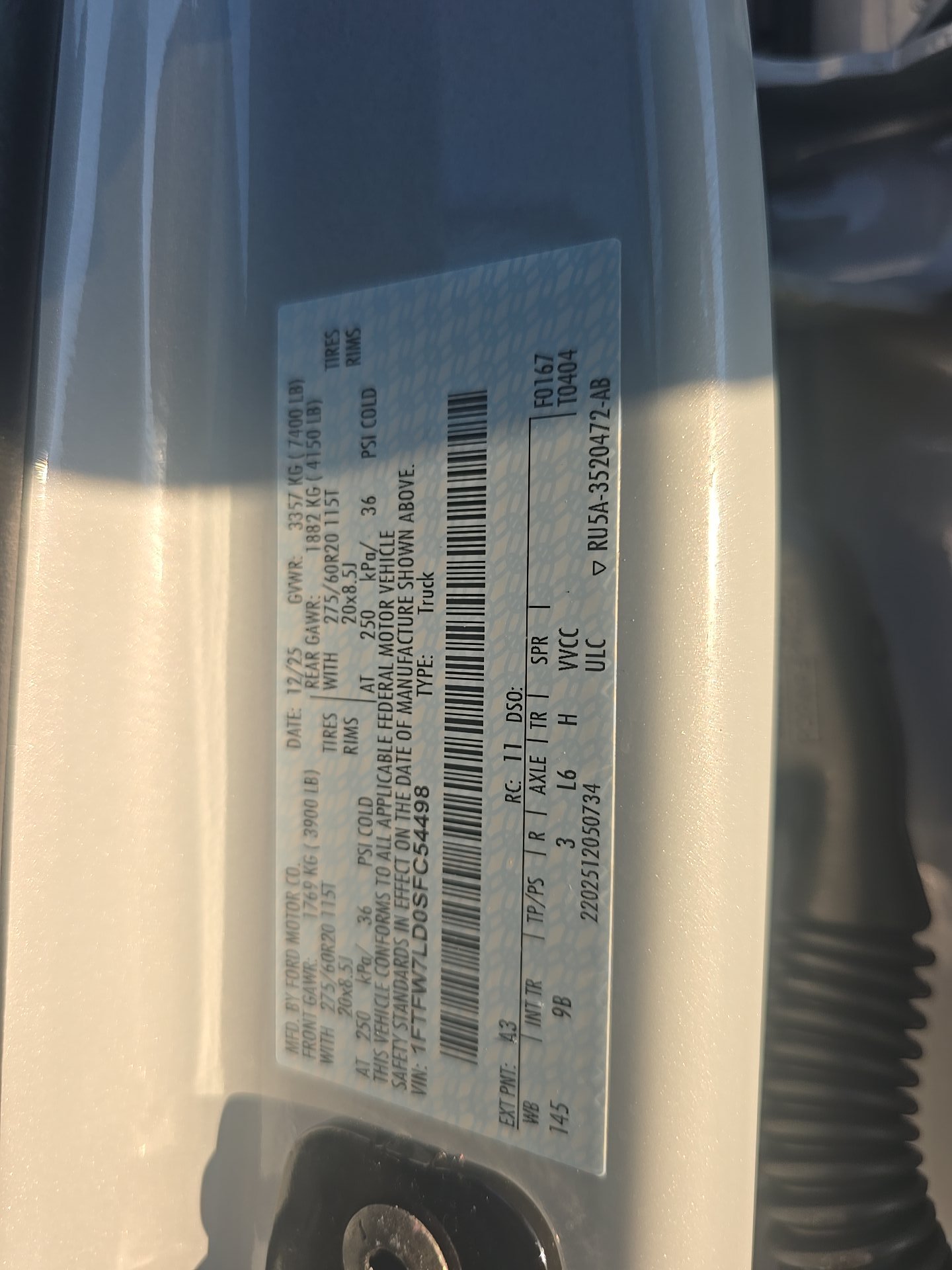 2025 Ford F-150 Hybrid Platinum AWD