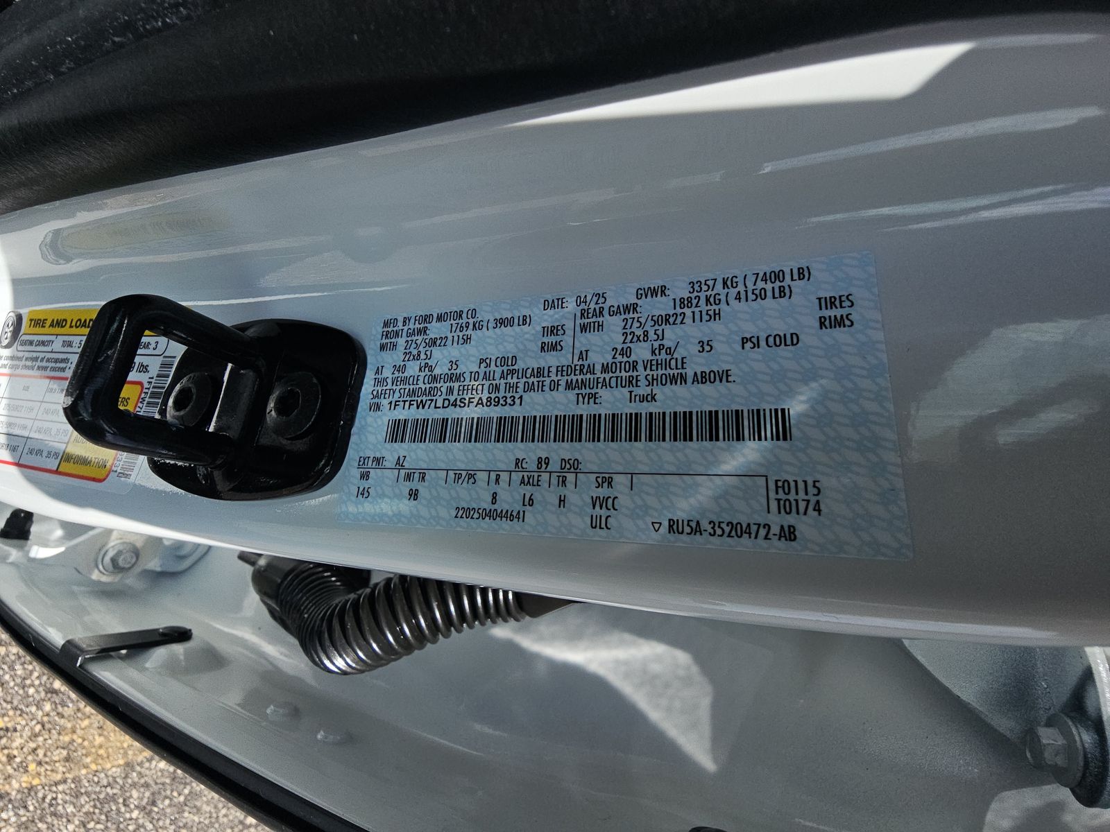 2025 Ford F-150 Hybrid Platinum AWD