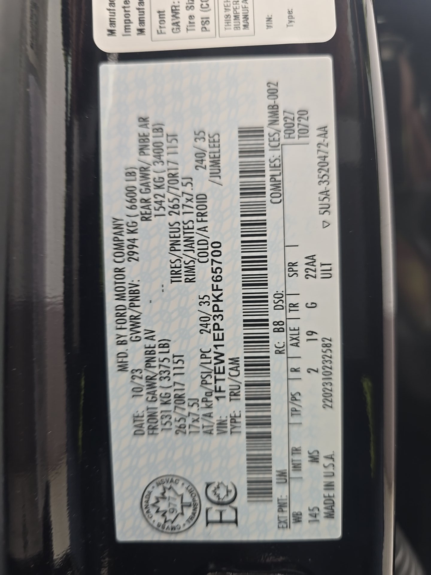 2023 Ford F-150 XLT AWD