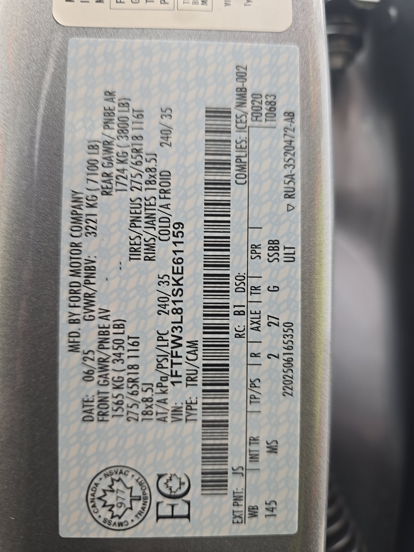 2025 Ford F-150 XLT AWD
