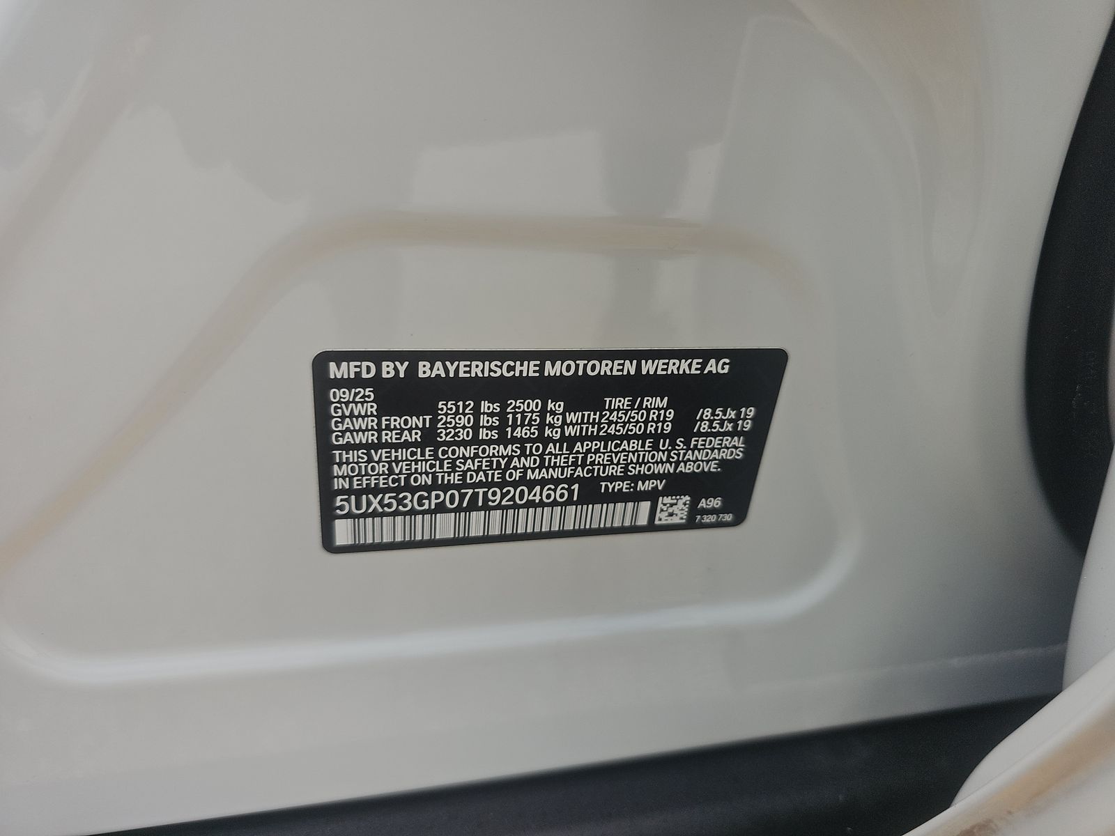 2026 BMW X3 30 xDrive AWD