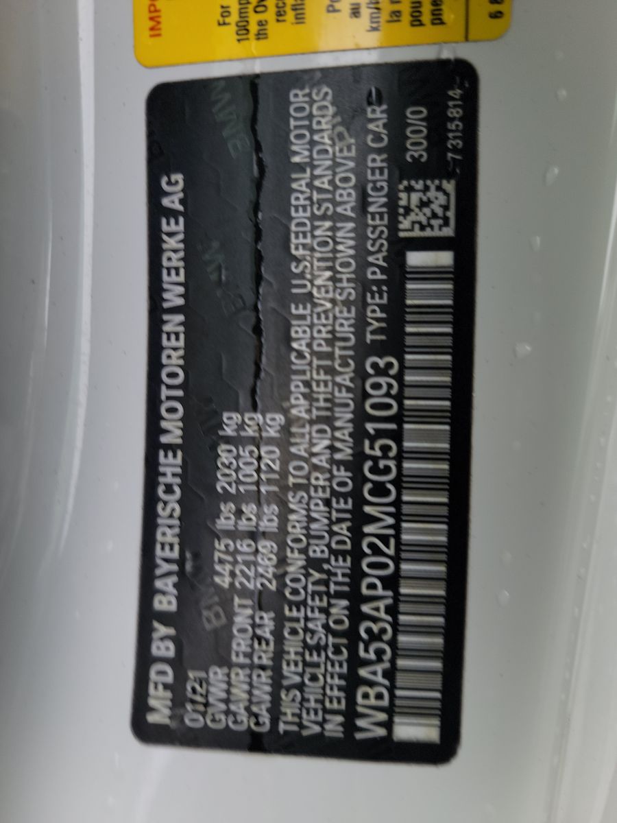 2021 BMW 4 Series 430i RWD