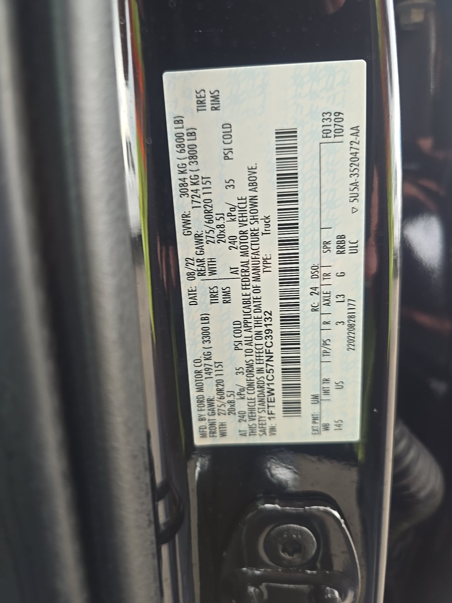 2022 Ford F-150 XLT FWD
