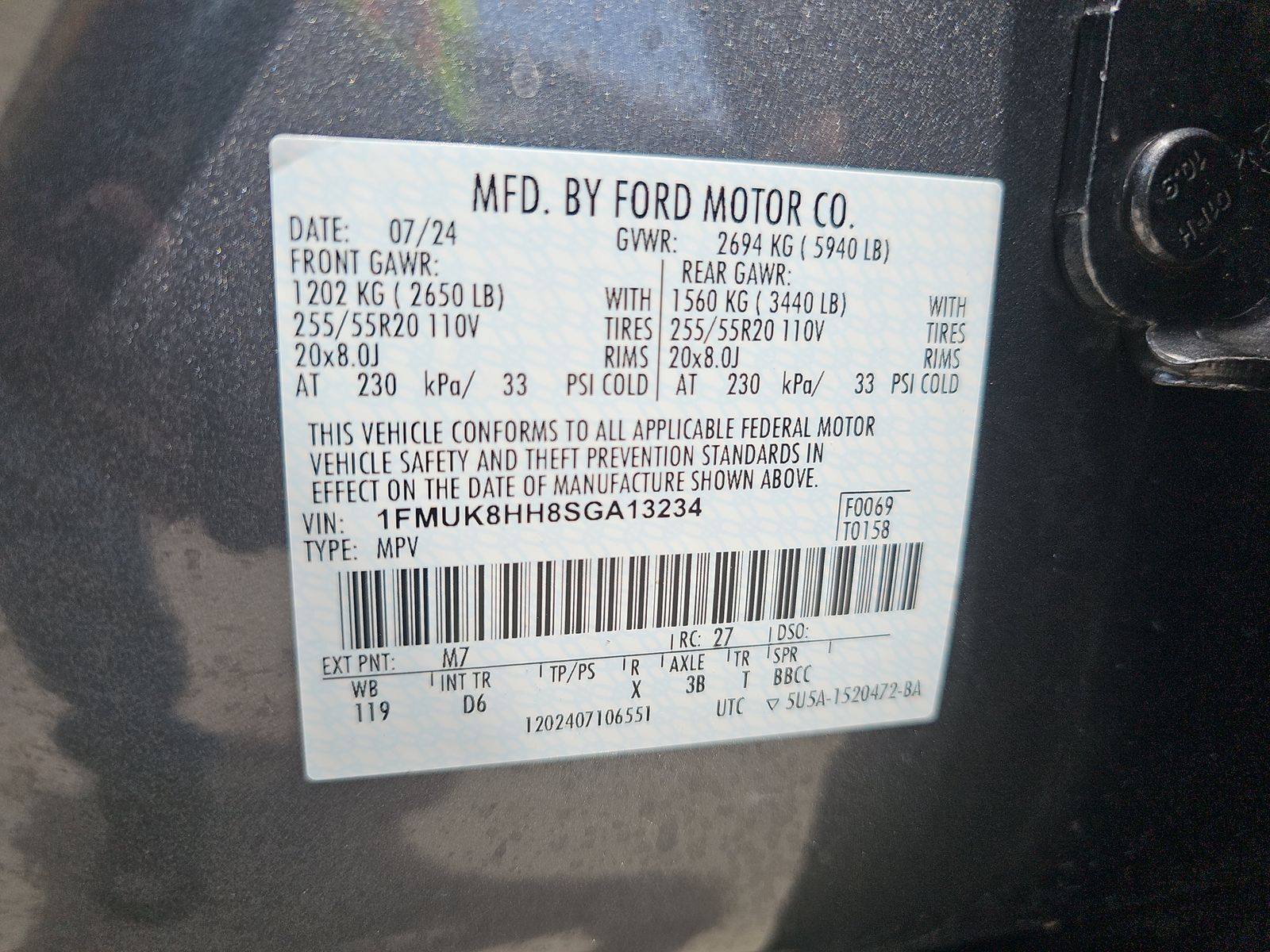 2025 Ford Explorer Platinum AWD