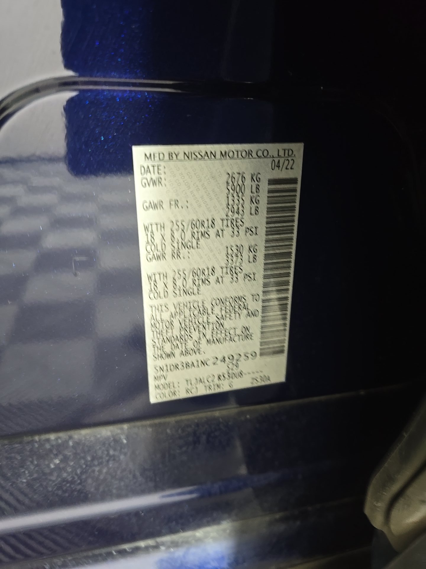 2022 Nissan Pathfinder SV FWD