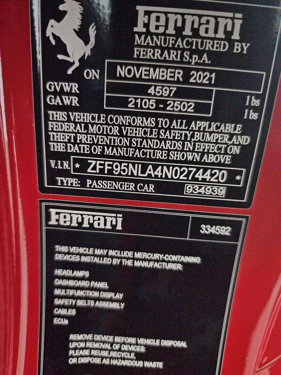 2022 Ferrari SF90 Stradale Base AWD